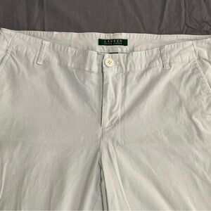 Ralph Lauren Classic White Trousers